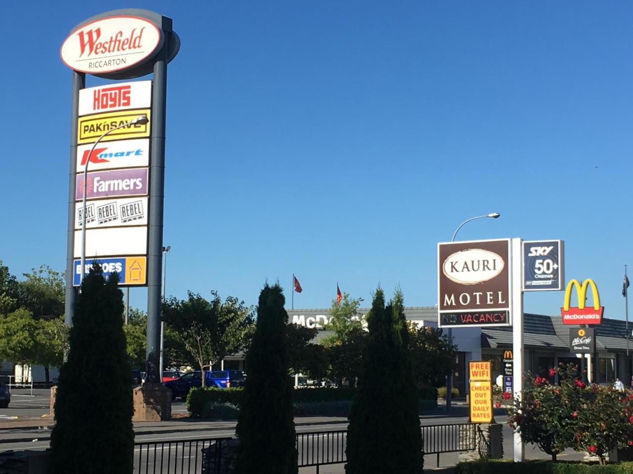 כרייסטצ'רץ' Kauri Motel On Riccarton מראה חיצוני תמונה